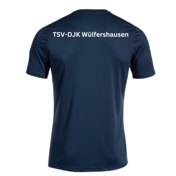 Shirt Kids blau mit Logo und Initialen