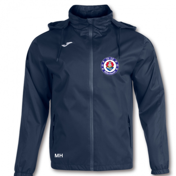 Regenjacke mit Logo und Initialen