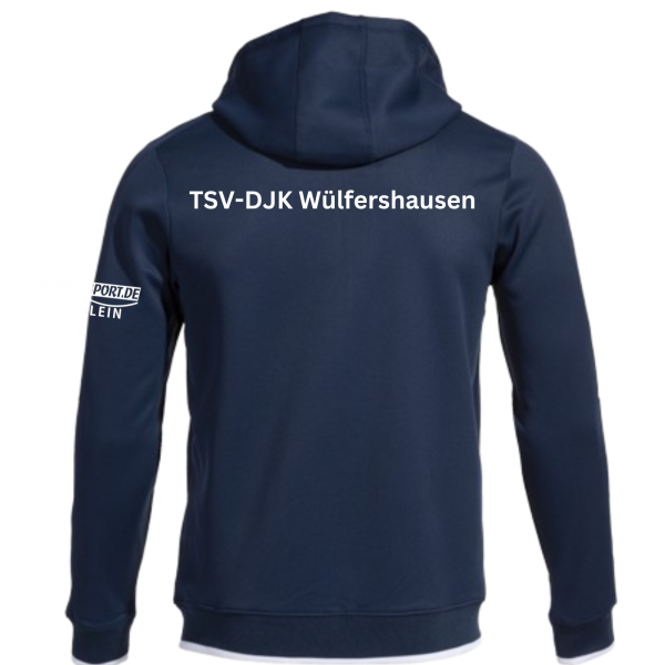 Kapuzenjacke mit Logo und Initialen