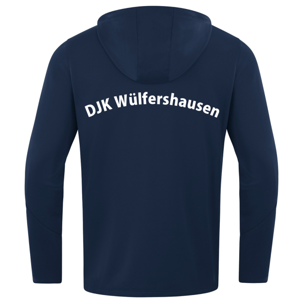 Kapuzenjacke blau mit Logo und Initialen