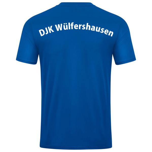 Trikot blau mit Logo und Initialen